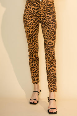 Leopard Print Pants