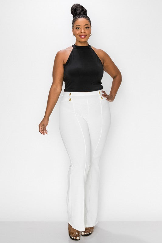 Plus Size Straight Leg Pants