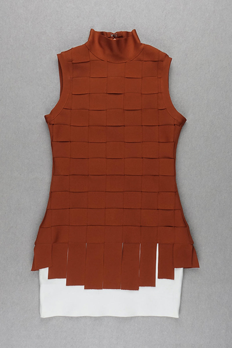 Woven Sleeveless Top and Skirt Set