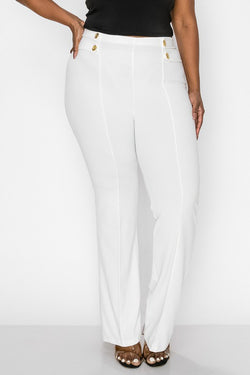 Plus Size Straight Leg Pants