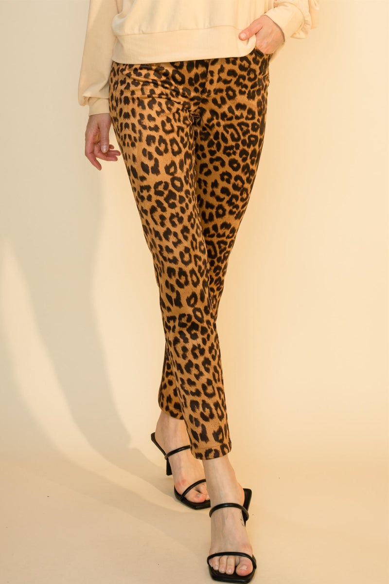 Leopard Print Pants