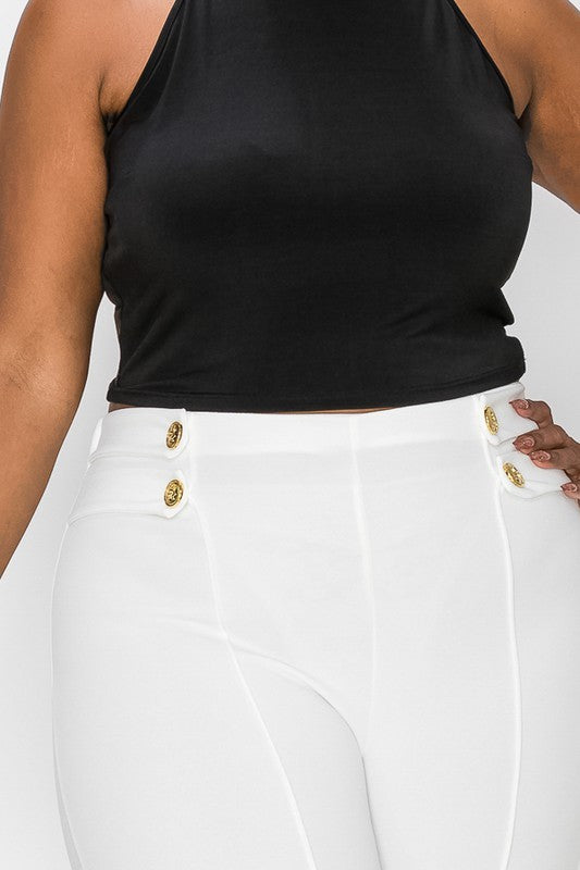 Plus Size Straight Leg Pants