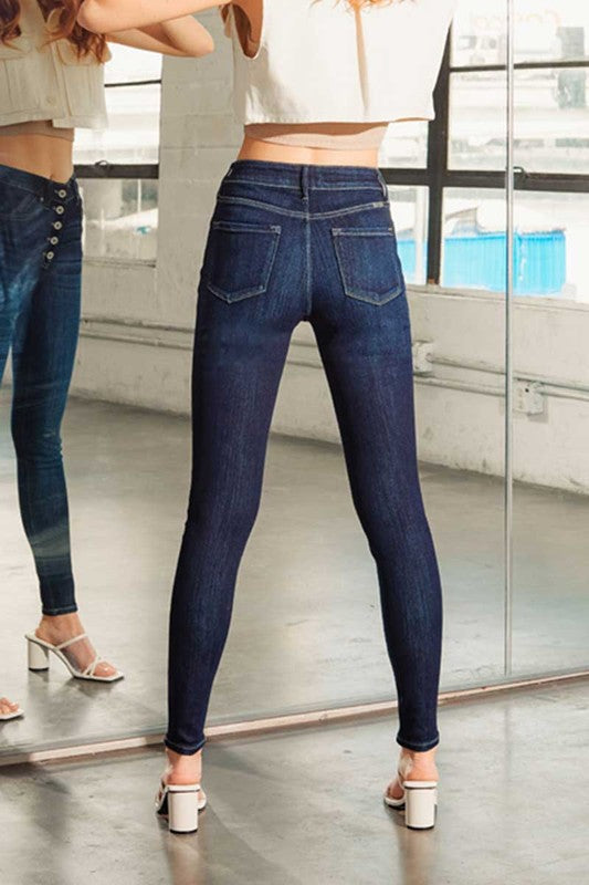 High Rise Curvy Fit Jeans